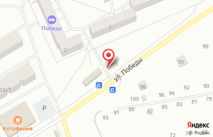 Продуктовый магазин Победа в Нижнем Новгороде на карте