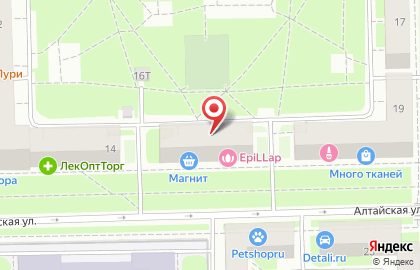 Мариенталь (Санкт-Петербург) на Алтайской улице на карте