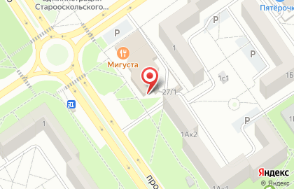 Универсам Fix Price в микрорайоне Восточный на карте
