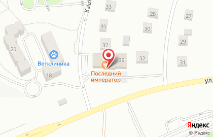 Супермаркет Пятёрочка на Каштановой улице на карте