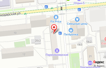 Детская музыкальная школа им. А.К. Глазунова в Москве на карте