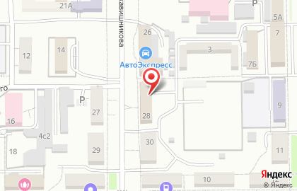 Офисно-деловой центр БЕРН в Заводском районе на карте