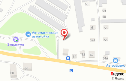Мастерская шиномонтажа и мелкосрочного ремонта в Челябинске на карте