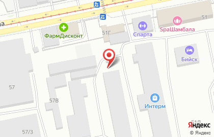 Бийское протезно-ортопедическое предприятие на карте