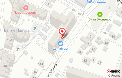 Магазин Красное & Белое в Воронеже на карте