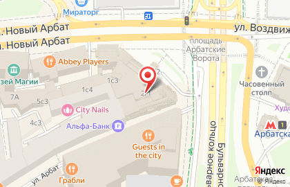 Ресторан Евразия в Москве на карте