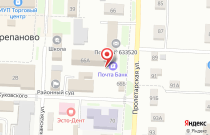 Компания Вектор-Н на Пролетарской улице на карте