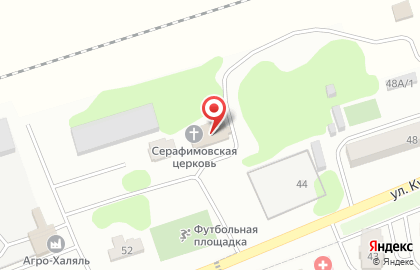 Церковь Серафима Саровского на Линейной улице на карте