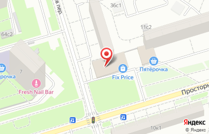 Магазин косметики и товаров для дома Улыбка Радуги на Преображенской площади на карте