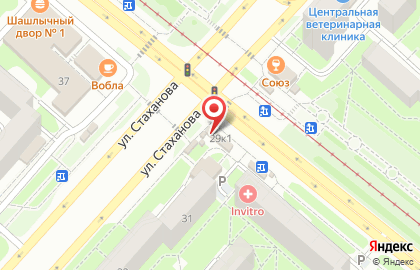 Магазин косметики в Липецке на карте