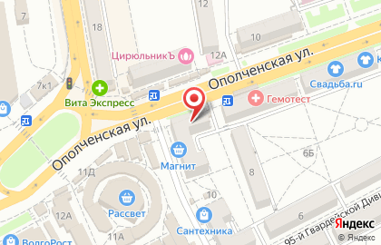 Магазин музыкальных инструментов Моя игра в Тракторозаводском районе на карте