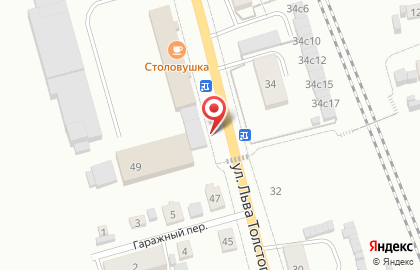 Пивоварня Баварское на улице Льва Толстого на карте