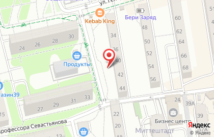 Юридическое бюро на улице Генерала Соммера на карте