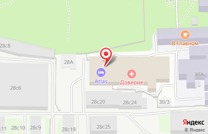 Мини-отель Атлас на карте