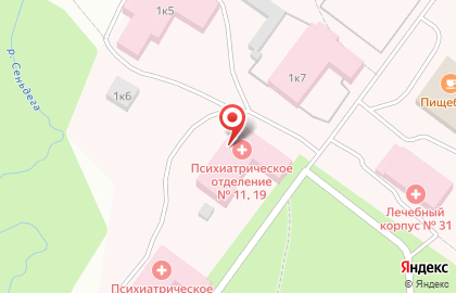 Костромская областная психиатрическая больница на Больничной улице на карте
