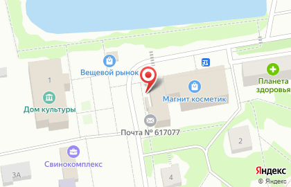 Магазин овощей и фруктов п. Майский на карте