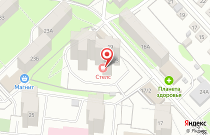 Салон красоты Крокус в Свердловском районе на карте