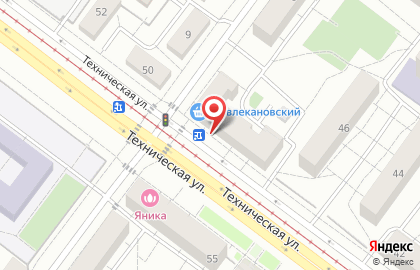 Продуктовый магазин в Екатеринбурге на карте