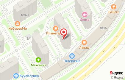 Магазин разливных напитков Пивоман на улице Академика Сахарова на карте