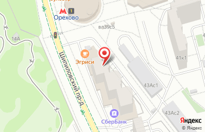 Ремонт холодильников на дому в Орехово на карте