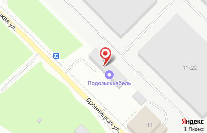 Транспортная компания ПодольскАвтоТранс на Бронницкой улице на карте
