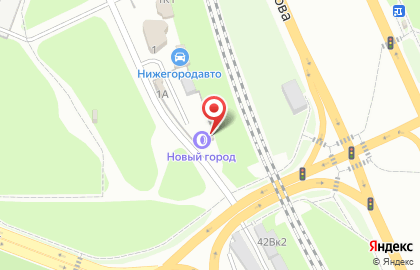 Автомойка Новый город на карте