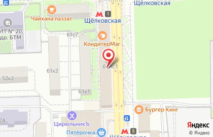 МОНРО на Щёлковской на карте