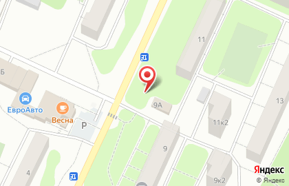 Магазин мяса на Заречной (Всеволожский район), 11 к2а на карте