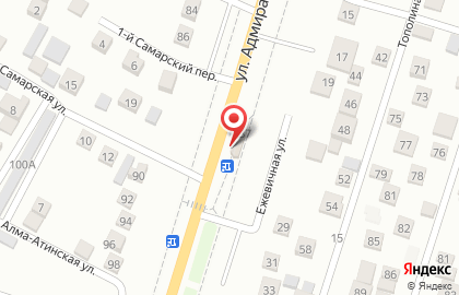Шаурмичная Vlavaше на улице Адмирала Нахимова на карте