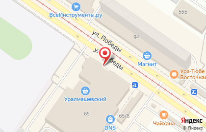 Салон мебели Табурет в Орджоникидзевском районе на карте