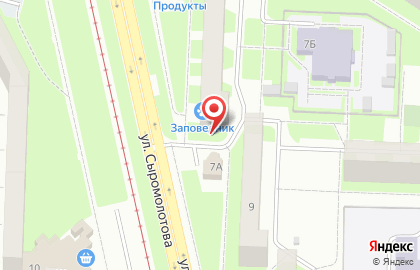 Три Толстяка на улице Сыромолотова на карте
