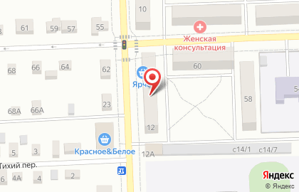 Супермаркет Пятёрочка, супермаркет на улице Машиностроителей на карте