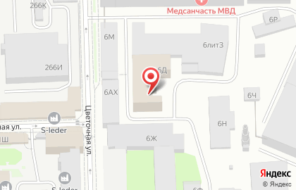 Школа танцев ArtDance на Московских воротах на карте