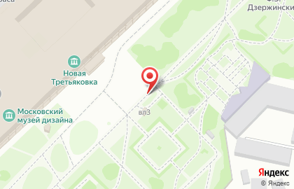 Экспресс-кофейня Crop.coffee & smoothie bar в парке Горького, на набережной на карте