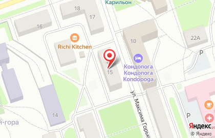 Центр юридической помощи на улице М.Горького на карте