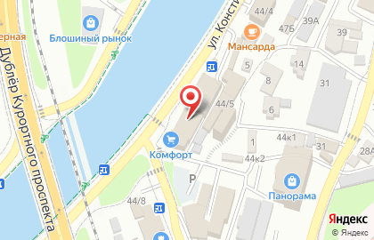 Оптово-розничная компания Сандо на карте
