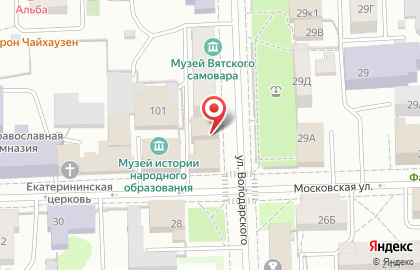 Женский фитнес-клуб Monroe на Московской улице на карте
