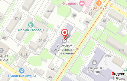 Институт экономики и управления на карте