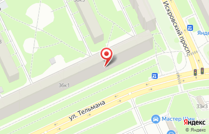 Автошкола Автомоторс в Санкт-Петербурге на карте