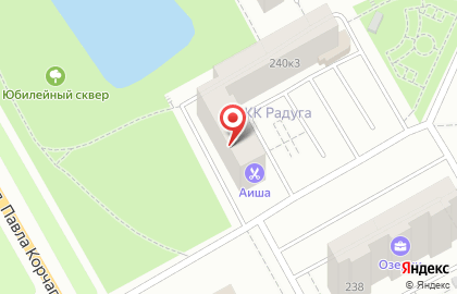 Магазин МастерОК на улице Павла Корчагина на карте