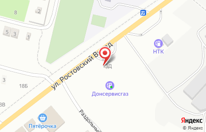АГЗС №3 в Ростове-на-Дону на карте