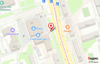 Киоск по продаже шаурмы Шаурма №1 на проспекте Ленина на карте