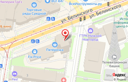 ТНТ-Нижний Новгород на карте