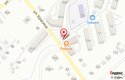 Магазин хозтоваров на улице Красина на карте