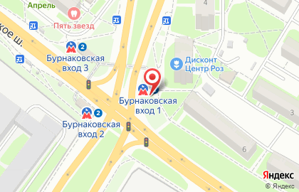 Указатель системы городского ориентирования №6000 по ул.Сормовское шоссе, д.6 р на карте