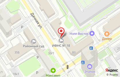 Супермаркет Ярче! в Заельцовском районе на карте