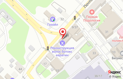 Студия окрашивания волос на карте