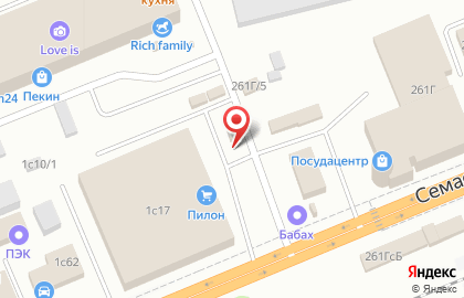 Магазин фейерверков, шаров и настольных игр БаБах в Свердловском районе на карте
