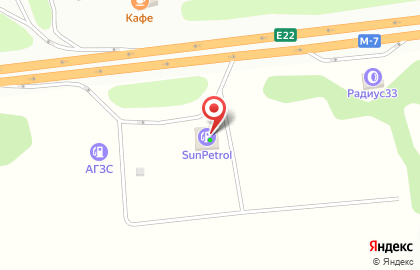 АЗС Аргос на Шоссейной улице на карте