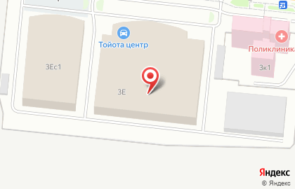 Автоцентр Тойота Центр Челябинск Восток на карте